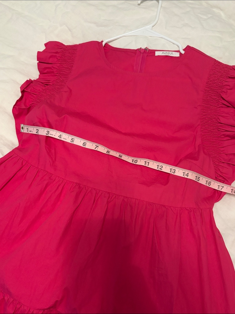 Avara Anne dress in fuchsia - Picture 8 of 9